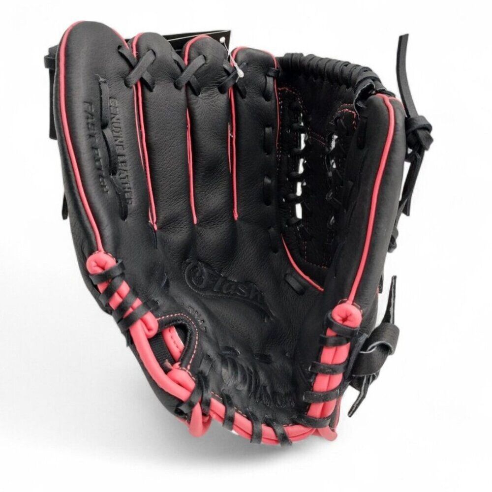 Wilson 12" Fastpitch Black Pink A04LF2212 All-Position Left Hand Throw Glove